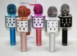 Micrófono Karaoke, Altavoz Bluetoch, 4 Voces, Graba, Radio y Selfie