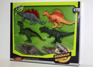 Set 6 Dinosaurios en Caja