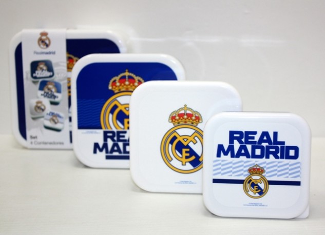 Real Madrid Set 4 Sandwicheras