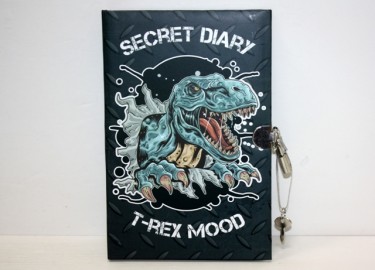 Diario Secreto con Candado Dinosaurio