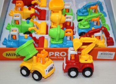 Tractores y Maquinaria Infantil x 12