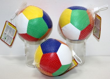 Pelota Blanda  exágonos 15 cm x 3