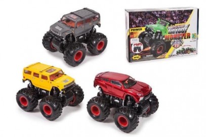 Coche 4x4 Big Foot x 8 (tración 4 ruedas) 15 cms