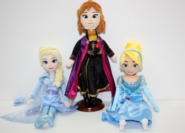 Muñeca Princesa Frozen Disney 30cm x 3 P COSTE ANTERIOR 8,95 €