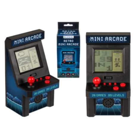 Maquina Retro Mini Arcade con 26 Juegos
