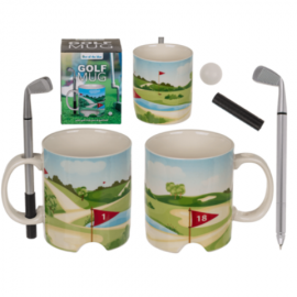 Taza Golf Bolígrafo Palo de Golf