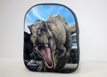 Jurasic World Mochila Relieve 3D 30cm