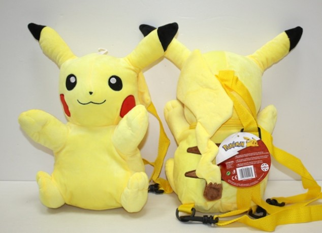 Pokemon Mochila Peluche Supersoft Pikachu