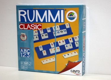 Cayro Rummy Clasic 4 Jugadores Caja Azul