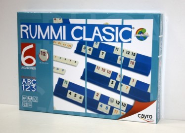 Cayro Rummy Clasic 6 Jugadores Caja Azul