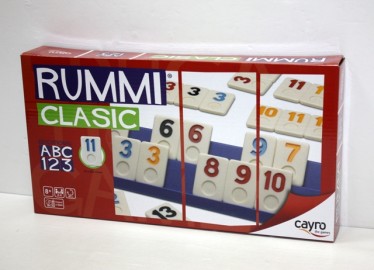 Cayro Rummy Clasic 4 Jugadores Caja Roja