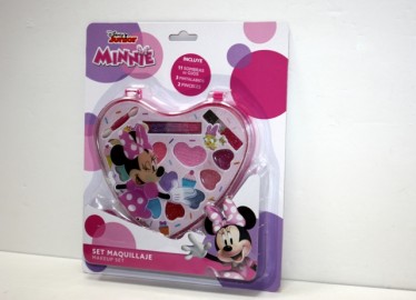 Maquillaje Minnie Corazón 16 Colores
