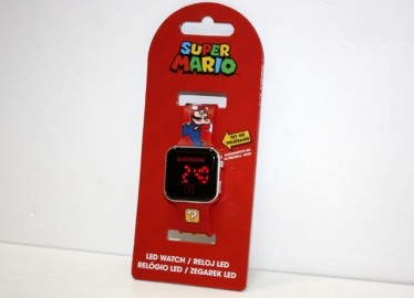 Reloj Leds Super Mario