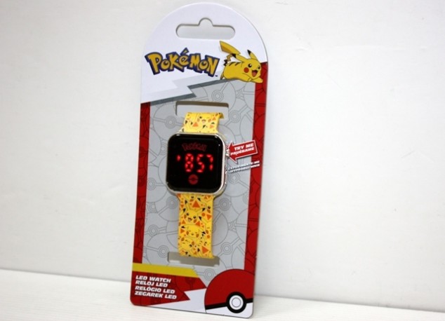 Reloj Leds Pikachu