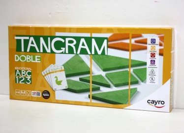 Cayro Tangram 2 Jugadores Doble Madera