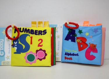 Libro Ropa ABC y Números 14cm x 2