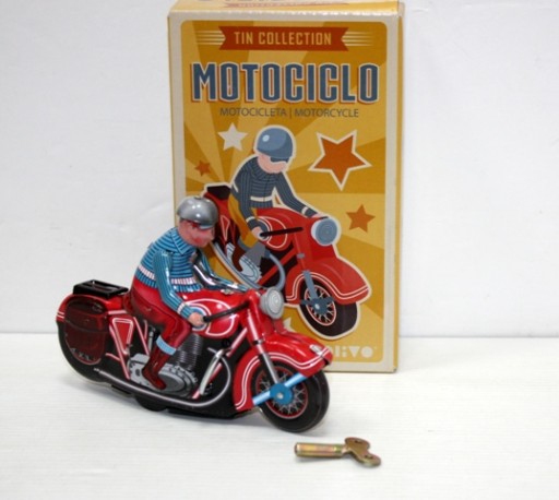 Motocicleta Hojalata 12cm