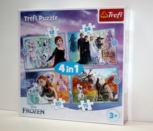 Puzzle Trefl Frozen 4 en 1