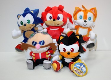 Sonic Peluche y Amigos 25cm x 5 PC ANTERIOR 8,,95 €