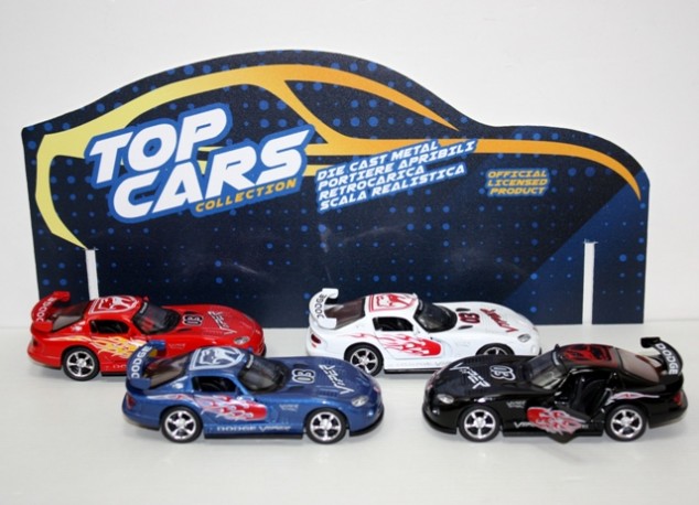 Coche Metal Knismart Dodge Viper x 4