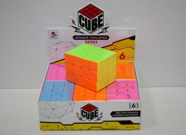Cubo Tipo Rubick 3x3x4 Rectangular x 6