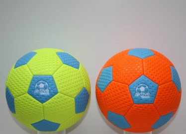 Balón Futbol Playa Neón 23cm x 2 Colores
