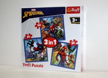 Puzzle Trelf Spiderman 3 en 1
