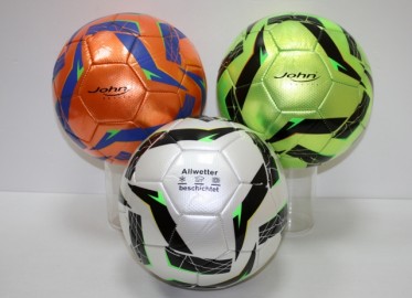 Balón Metalizado John Sports Profesional 23cm x 3 (Resistente al agua)