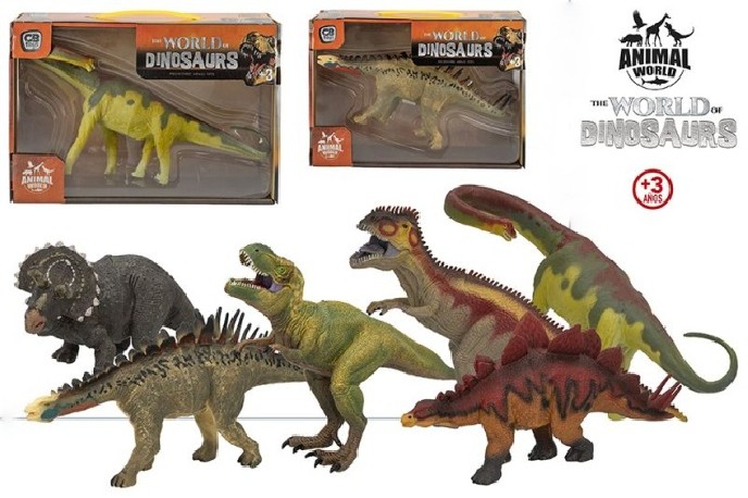 Dinosaurio en Caja x 6 Surtidos