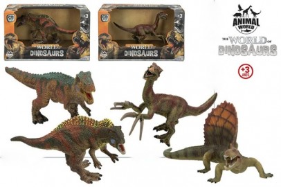 Dinosaurio Set de 4 Animal Wolrd
