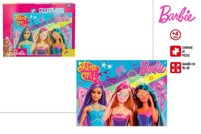 Barbie Puzzle Maxifloor 60 Piezas