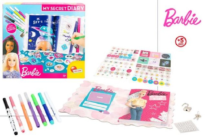 Barbie Diario Secreto y Complementos