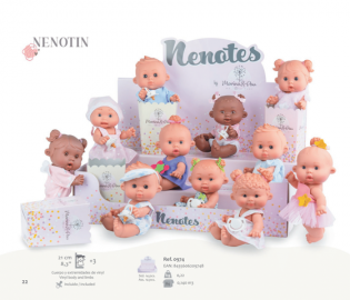 Muñeca  Nenotín en Cucurucho 21cm x 6 (EXPOSITOR 12)
