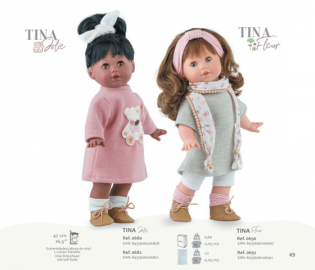 Muñeca Tina Jolie Multa 42cm