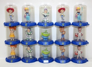 Figura Disney en Cúpula Toy Story 9 Modelos x 18