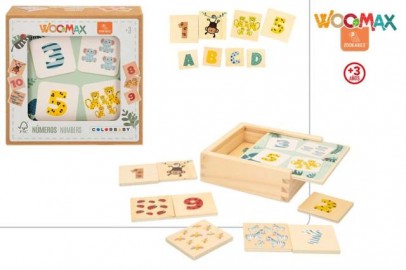 Zookabee Juego Educativo madera x 2 números y letras