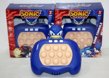 Pop Its Electrónico Sonic Y Knuckles (SOLO ROJO)
