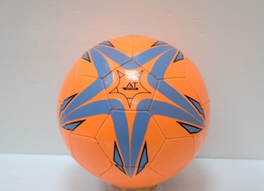 Balón Futbol At Naranja Estrella 23cm