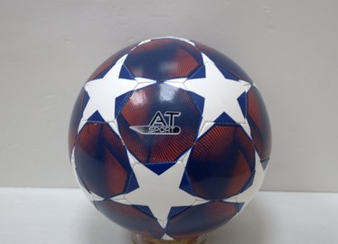 Balón Futbol At Estrellas Rojo 23cm