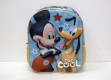 Mochila Relieve 3D Mickey/Pluto 32cm