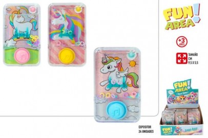 Juego de Agua Unicornio 9cm x 24