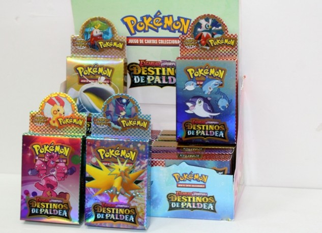 Baraja Cartas Pokemon 29 + 1 Destinos de Paldea x 20