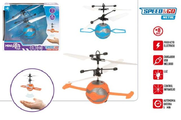 Helicóptero Radio Control Bola para Mano