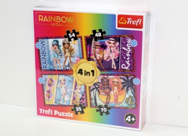 Trelf Puzzle 4 en 1 Mga Dolls