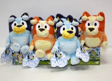 Peluche Bluey y Bingo X 3  EXP 10