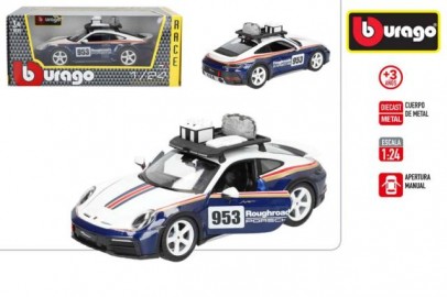 Coche Burago 1/24 Porsche 911 Dakar