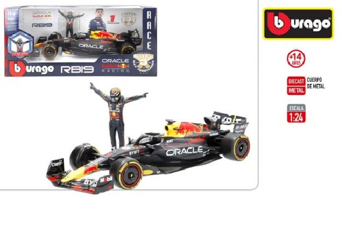 Coche Burago 1/24 Red Bull F1 Verstap