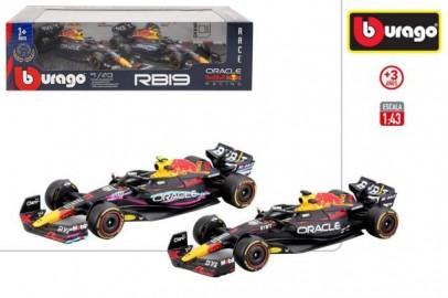 NOVIEMBRE Set 2 Coches Burago Red Bull F1 1/43