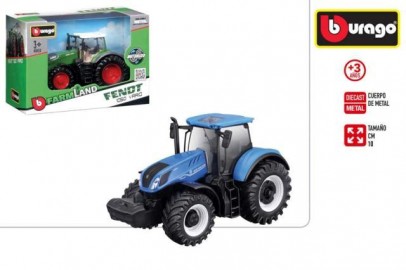 NOVIEMBRE Tractor Burago Metal x 4