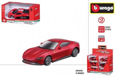 NOVIEMBRE Coche Burago Ferrari 6 Surtido (Expositor de 24) 1/43